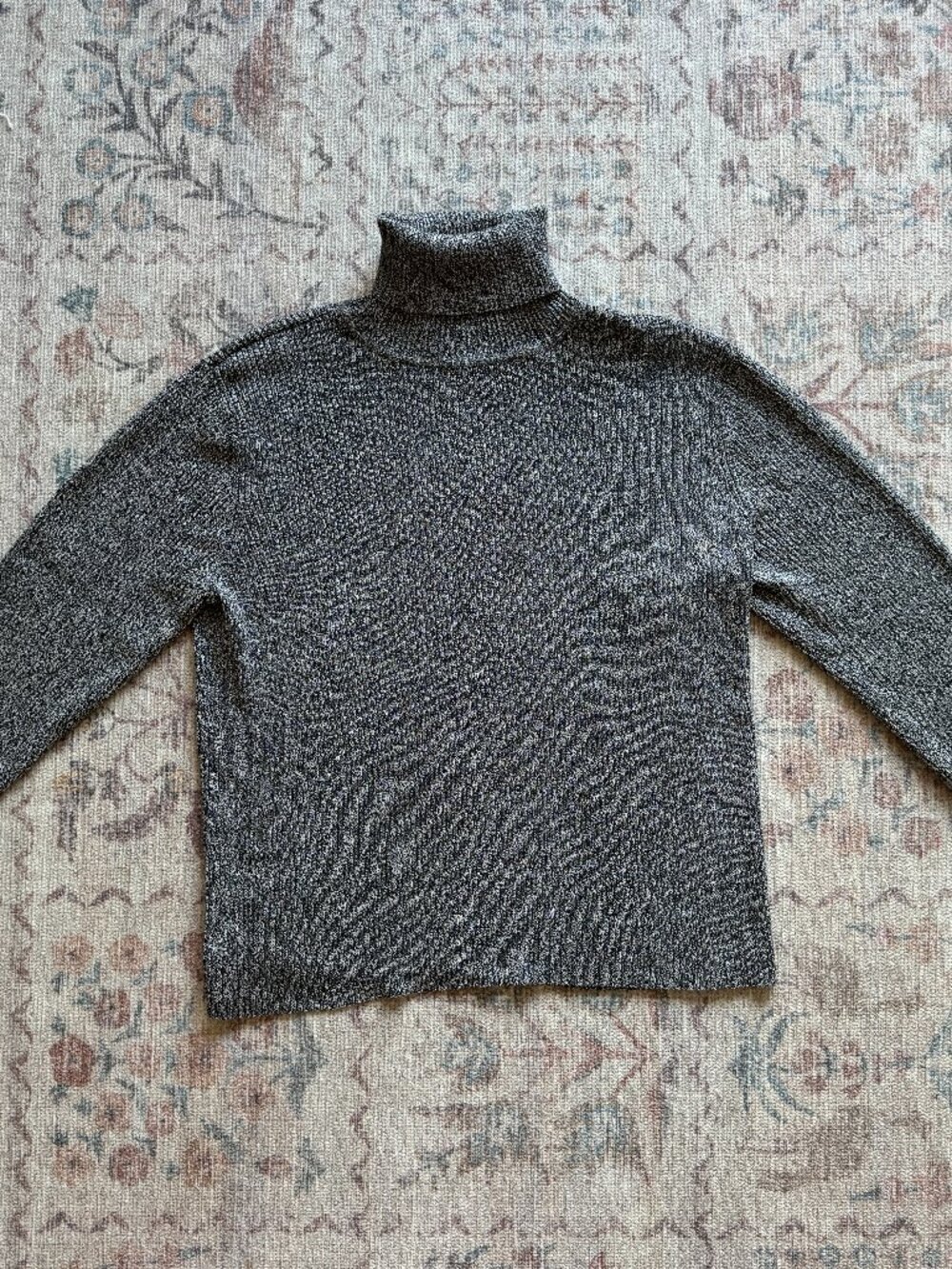 Heather Gray Turtleneck - M